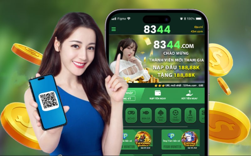 Hình ảnh quảng cáo của fb8bet hiển thị nền tảng và các lợi ích